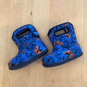 Bogs Toddler Snow/Rain Dinosaur Boots